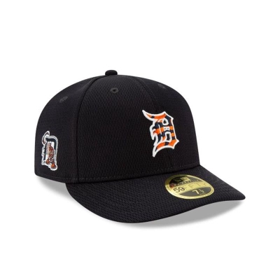 Sapca New Era Detroit Tigers MLB Batting Practice Low Profile 59FIFTY Fitted - Albastri